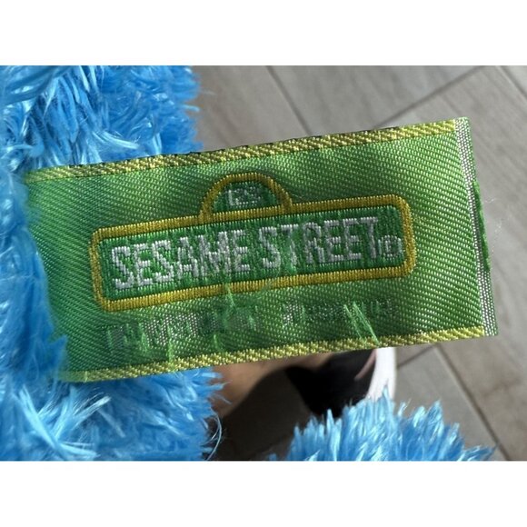 Sesame Street Cookie Monster Plush Toy 20" By GUND Soft  Cuddly Blue Stuffed 20" - Picture 4 of 5